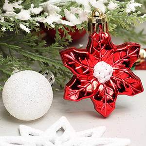 Luxury Gold Modern Eco-Friendly <b>Shatterproof</b> Glass Christmas <b>Bauble</b> Collection Ornaments Holiday Tree Decoration Sets Glitter - Product Image 2