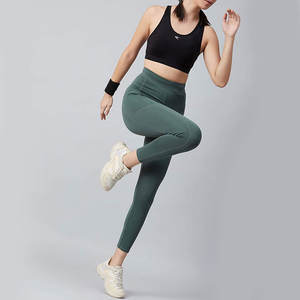 Customize <b>Gym</b> <b>Leggings</b> Butt Lifting High Waist Workout Yoga Pants Sports Fitness Women Yoga <b>Leggings</b> With <b>Pocket</b> - Product Image 3