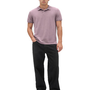 Camiseta Polo de Piqué para Hombre, Tejida, Bordada, Ajustada, Lisa, Transpirable, al por Mayor, de Manga Corta, Informal, para Golf, OEM - Product Image 6