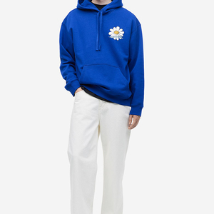 Latest High Street Fashion <b>Men</b> <b>Black</b> French Terry Pullover Hoodie With Graphic Design On Front <b>Men</b> Hoodies - Product Image 5