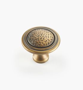 Boutons en laiton rustique pour armoires de cuisine de style campagnard, finition métallique chaude, quincaillerie artisanale pour meubles, charme et attrait - Product Image 6