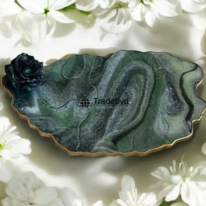 Bandeja de Resina de Lujo Moderna para Servir, Decoración del Hogar, Hoteles, Restaurantes, Venta al por Mayor Tradebyd - Product Image 1