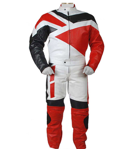 Traje de Motociclista Tending de 2 Piezas con Logotipo de Diseño Personalizado, Traje de Carreras de Cuero Transpirable e Impermeable para Todas las Estaciones 2025 - Product Image 3