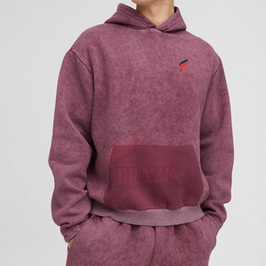 ชุดสเวตสูททรงบ็อกซี่สำหรับผู้ชาย สวมใส่สบาย สไตล์ลำลอง ชุดสเวตสูททรงบ็อกซี่สำหรับผู้ชาย สไตล์เทรนดี้ ลุคสตรีทแวร์ - Product Image 6