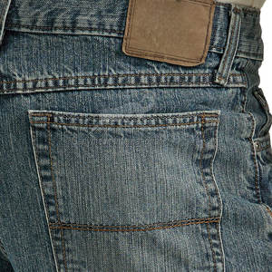 กางเกงยีนส์ผู้ชายผ้าแคนวาสดีไซน์ล่าสุด บริการ OEM ทรงตรง สวมใส่สบาย ระบายอากาศได้ดี เป็นมิตรกับสิ่งแวดล้อม คุณภาพสูง - Product Image 5