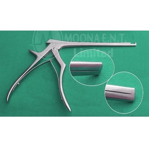 Rongeur Kerrison manuel allemand OEM, 8 pouces de long, pointe de 3 mm, angle de 40 degrés, en acier inoxydable, instrument chirurgical médical réutilisable - Product Image 2