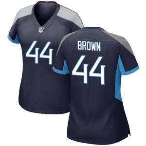 Camiseta de Fútbol Americano Personalizada para Hombre, Talla Grande, Ropa Deportiva Juvenil, Logotipos Bordados, Uniforme Retro - Product Image 6