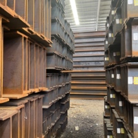 Poutre en acier au carbone laminée à chaud, sablée, légèrement huilée, antirouille, haute résistance, pour structures et constructions en acier