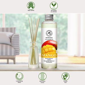 Aromatika Exotic Mango Aroma <b>Diffuser</b> Refill Liquid 200ml Long Lasting <b>Room</b> Fragrance Reed <b>Diffuser</b> Oil - Product Image 3
