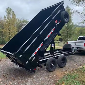 Remolque volquete de granja a la venta, remolque de granja agrícola, remolque de tractor volquete hidráulico, remolque de tractores agrícolas en Stock - Product Image 2