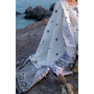 Conjunto de Traje Jacquard de 3 Piezas para Mujer con Dupatta MJ-62003 - Product Image 2