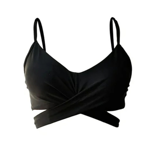 Ensemble bikini deux pièces pour femme, haut croisé à licou, bas taille haute imprimé serpent, maillot de bain extensible en spandex et polyester - Product Image 4