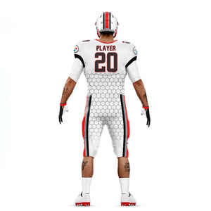 Conjuntos de Fútbol Americano con Parches, Equipos Bordados para Hombre, Ropa Deportiva de EE. UU., Transpirable, Pantalones Cortos, Nueva Llegada, Venta al por Mayor, Personalizado Digital - Product Image 2