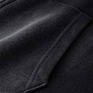 Vente chaude Streetwear 450gsm 100% coton surdimensionné hommes sweats à capuche zippés décontracté blanc couleur noire lavage à l'acide vêtements pour hommes sweats à capuche - Product Image 3