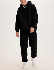 Moda Hombre Sudadera con capucha Jersey Algodón Fleece Peso pesado Invierno Cálido Streetwear Estilo - Product Image 3