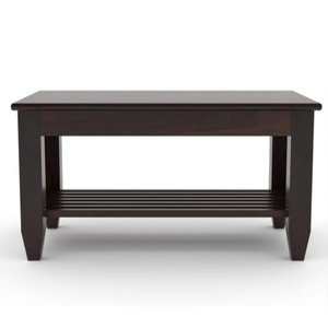 โต๊ะกาแฟทำจากไม้อะคาเซียเนื้อแข็งพร้อมผิววอลนัทสำหรับห้องนั่งเล่นและเฟอร์นิเจอร์ภายในบ้านดีไซน์ทันสมัย - Product Image 2