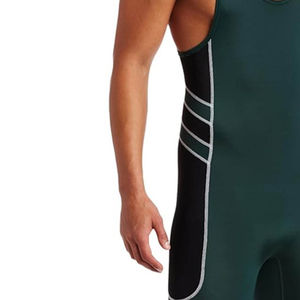 Singlet de lutte uni OEM pour l'été, singlet en coton de haute qualité pour hommes, débardeur de fitness pour hommes, singlet de lutte grande taille - Product Image 4