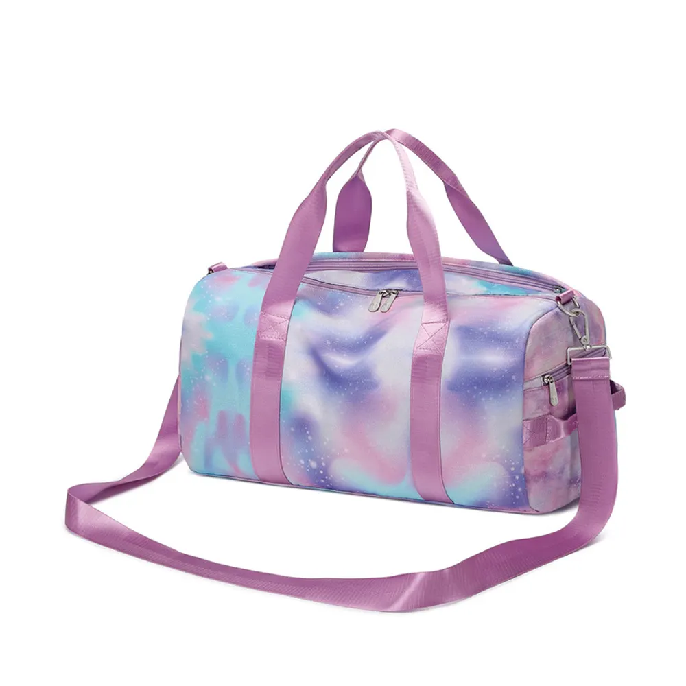 Waterproof Sports Fitness Bag Adjustable Gym Yoga Bag Big Travel Duffle Handbag for Women 2022 Weekend Traveling Bag Bolsa Sac