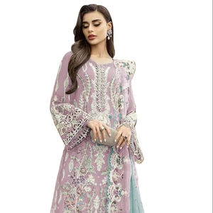 ชุดผ้าโปร่งบางสำหรับงานปักลายและงานโมติชุดคูมเมซผ้าโปร่งสำหรับใส่ไปงานปาร์ตี้ล่าสุด - Product Image 1