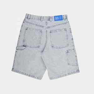 Men Clothing Good Quality Top Design Casual Men Denim Shorts / OEM Service Straight Loose High Streetwear Men Denim Shorts - Product Image 3