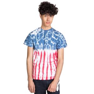 Venta al por mayor personalizado Tie Dye impreso camiseta personalizada de alta calidad camisetas de hombro caído camisetas para hombres - Product Image 1