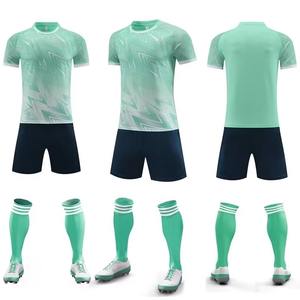 Venta al por mayor de fútbol desgaste Jersey de secado rápido uniforme en el extranjero elegante entrenamiento de fútbol conjunto para los hombres - Product Image 3