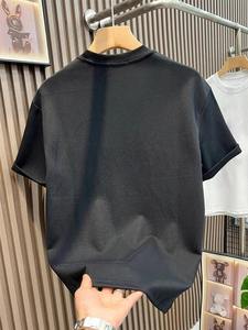 Venta caliente 2025 nuevas camisetas de algodón de marca de lujo para hombres y mujeres de manga corta de alta calidad Tops ropa informal de moda - Product Image 4