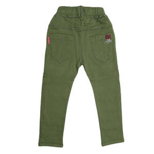 Pantalón de Algodón para Niños - Verde - Product Image 2