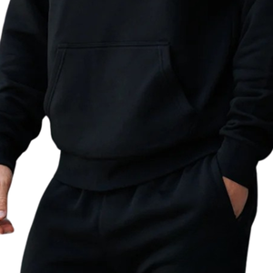 Sudadera con Capucha Deportiva Premium para Hombre, 100% Algodón, Invierno, Felpa Suave, con Bolsillo, para Fitness y Gimnasio - Product Image 3