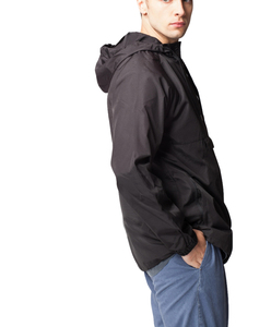 Chaqueta cortavientos personalizada de alta calidad para hombre, cortavientos impermeable ligero y cómodo para exteriores para invierno High Street - Product Image 4