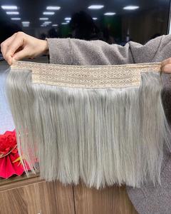 Halo cabello humano vietnamita recto doble dibujado extensiones de cabello al por mayor sin enredos de desprendimiento - Product Image 2