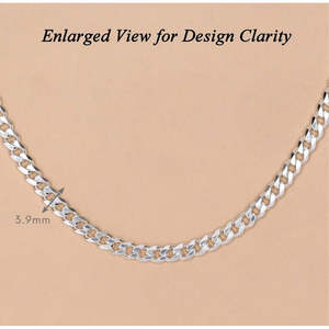 NOVAMART Fine 92.5 Sterling Silver <b>Rope</b> <b>Chain</b> Necklace for Men Boys 20-28 Inches Religious Style Wedding Engagement Wholesale - Product Image 4
