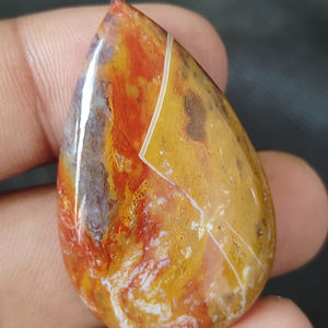 พลอยแจสเปอร์หลากสีธรรมชาติแบบหลวม จำหน่ายจำนวนมาก ขนาดผสม สำหรับทำเครื่องประดับ - Product Image 1