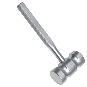 Mazo Mead de acero inoxidable 240 mm 9,12 "40mm Mango Peek 900 g 550 G Implante Dental Mead Mallet - Product Image 3
