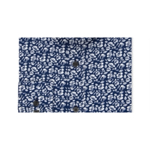 Camicia Classica da Uomo Sean John, Vestibilità Regolare, Stampa Navy, Taglia 2XL, 100% Cotone Popeline, Vestibilità Slim, Anti-Piega, Colletto Cubano - Product Image 3