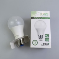 Ampoule LED YAKI en PVC, rechargeable, avec batterie, 80 LED pour éclairage intérieur, ampoule LED 125 E27 B22 5W 7W 10W 15W 20W 30W 40W 50W