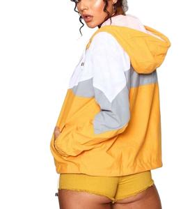 Chaqueta Cortavientos con Capucha para Mujer, Transpirable, de la Mejor Calidad, Talla Grande, Ropa Deportiva Informal, Impermeable - Product Image 4