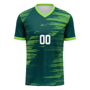 Camiseta de Fútbol Personalizada, Impresión por Sublimación Total, Secado Rápido, Ligera, Talla Adulto, Poliéster, Nombre del Equipo Personalizado, Venta al por Mayor - Product Image 5