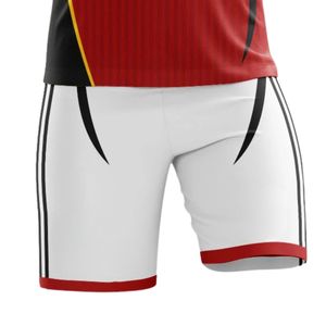 ชุดฟุตบอลสำหรับผู้ใหญ่แบบยูนิเซ็กซ์ ระบายอากาศได้ดี แห้งเร็ว คอกลม แขนสั้น สกรีนลายแบบซับลิเมชั่น เป็นมิตรกับสิ่งแวดล้อม ผลิตจากโพลีเอสเตอร์ 100% - Product Image 6