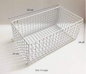 High Quality Compact Iron Wire <b>Large</b> Basket for <b>Office</b> <b>Desk</b> Supplies and Accessories Available for Sale - Product Image 2