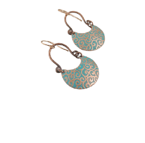 2025 pendientes de Inglaterra para mujer y pendientes de bronce de moda elegante temperamento pendientes de piedra de cristal de color antiguo joyería - Product Image 5