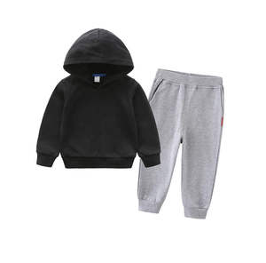 Haute qualité adulte Streetwear à capuche polaire hiver vêtements chauds ensembles de survêtements pour unisexe - Product Image 1