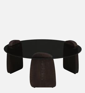 Nouvelle table basse moderne avec dessus en verre, design élégant et durable pour le salon, le bureau ou le salon - Product Image 1