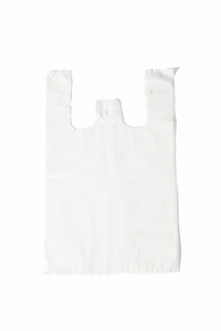 Bolsas de Compras de Plástico Reciclables con Impresión Personalizada, Bolsas de Supermercado de PE con Asa Larga, Modelo SPB, Marca H&D - Product Image 6