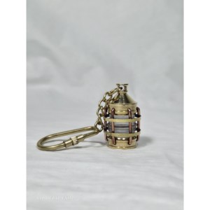 Antique Cage Lantern <b>Leather</b> <b>Keychain</b> Elegant Design for Style and Functionality - Product Image 5