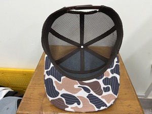 Gorras Trucker de Camuflaje de 7 Paneles con Visera Plana, Gorras Snapback para la Temporada de Caza, Gorras Trucker Personalizadas al por Mayor en Vietnam - Product Image 5