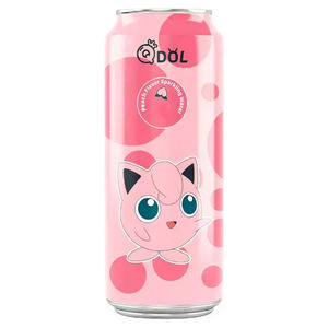 Boisson aromatisée à la pêche QDOL Pokemonn Jigglypuff, choix de qualité supérieure, 24 x 330 ml, boisson gazeuse fruitée avec design de personnage - Product Image 5
