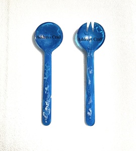 Juego de servidor de ensalada de resina brillante, rallador hecho a mano, rebanador, secador de verduras, Spinner para ensalada, herramientas de cocina múltiples, juego de servidor de ensalada de resina - Product Image 6