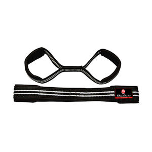 Figura de 8 correas para Barra de gimnasio, de neopreno acolchado, para levantamiento de pesas, 8 correas de elevación - Product Image 2
