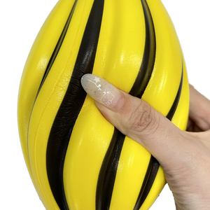 Fabricante colorido PU Mini deportes Rugby Ball llavero - Product Image 1